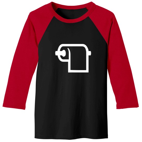 Discover Toilet Paper Roll Baseball Tees