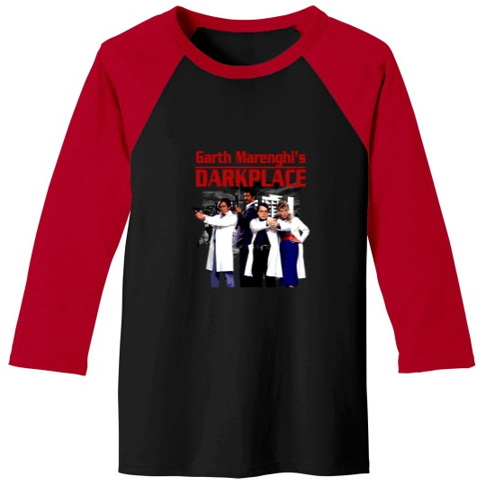 Discover Garth Marenghis Darkplace Hospital Baseball Tees