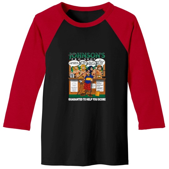 Discover Big Johnson Pro Shop Baseball Tees