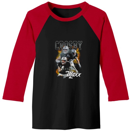 Discover Maxx Crosby Unisex Vintage Baseball Tees, Vintage Maxx Crosby