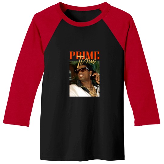 Discover Deion sport Sanders - Prime Time Baseball Tees