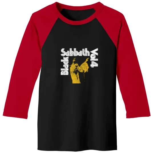 Discover Black Sabbath Vol 4 Baseball Tees