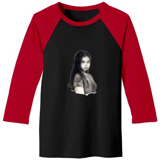 Discover Hope Sandoval pencil drawing Baseball Tees