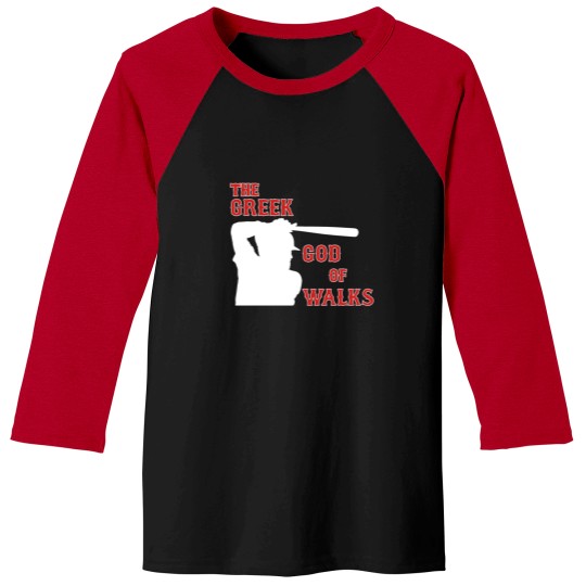 Discover Kevin Youkilis - The Greek God of Walks Baseball Tees