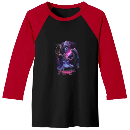 Discover god zilla X Kong The New Empire 2024 Baseball Tees, god zilla X Kong Baseball Tees