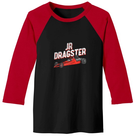 Discover JR Dragster 2Car Racing Race Car Drag Racing Baseball Tees