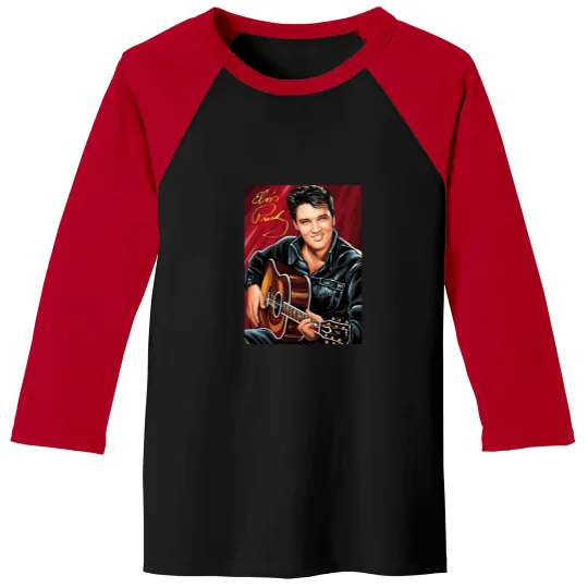 Discover Elvis Presley Baseball Tees - If I Can Dream Collection