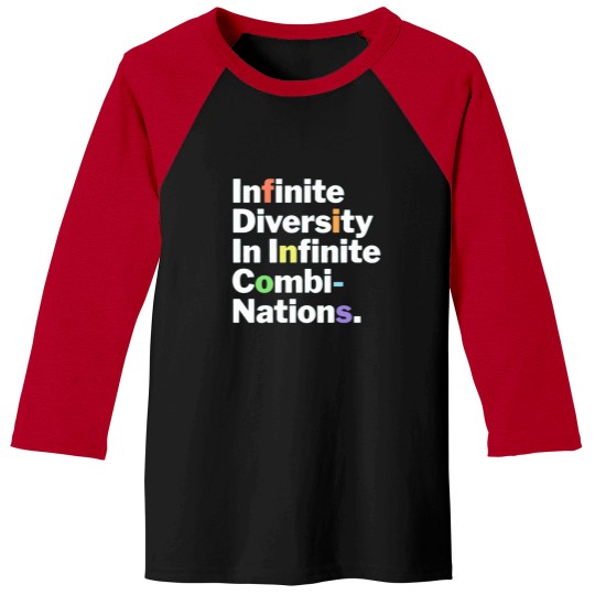 Discover Infinite Pride T-Shirt Baseball Tees