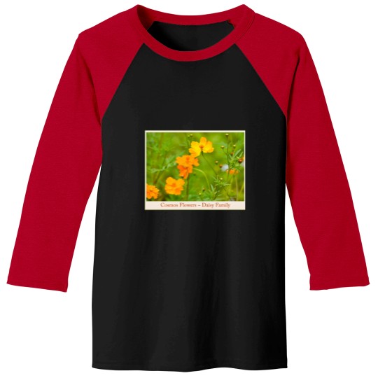 Discover Cosmos Flowers  Classic Baseball Tees