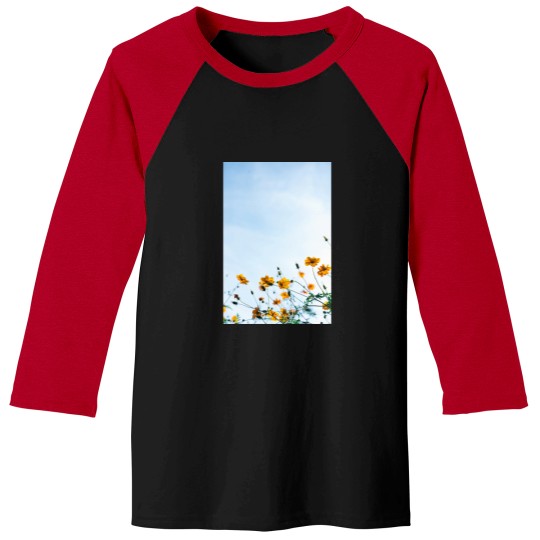 Discover Yellow sky Classic Baseball Tees