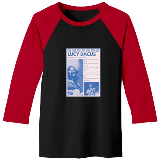 Discover lucy dacus home video partner in crimes design Baseball Tees