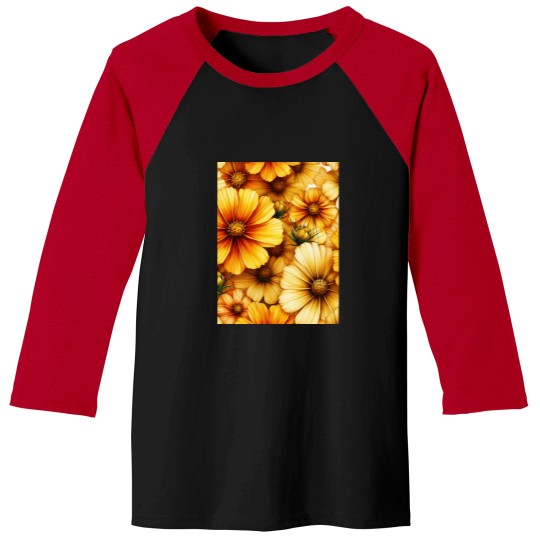 Discover Vibrant Yellow Cosmos Flowers Add a Splash of Sunshine to Your Space Classic Baseball Tees