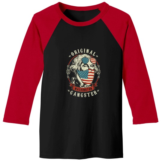 Discover George Washington Original Gangster 4th of July Tank Top Baseball Tees