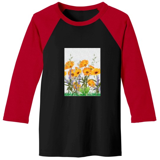 Discover Garden full of flowers Tri-blend Baseball Tees