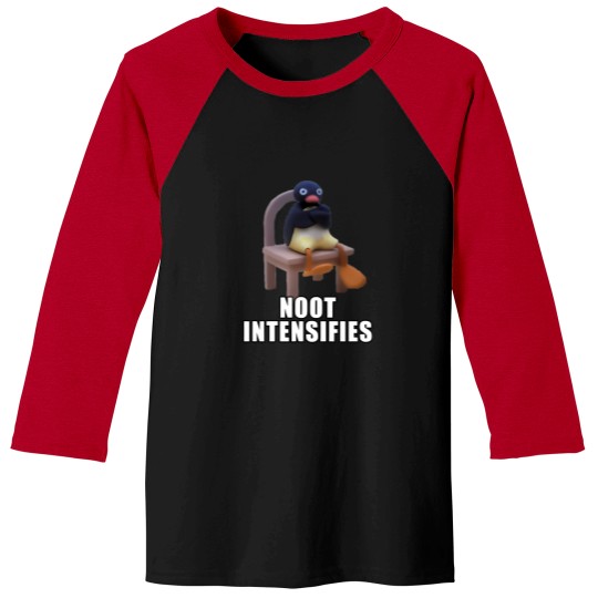 Discover Noot Intensifies  Pingu Baseball Tees