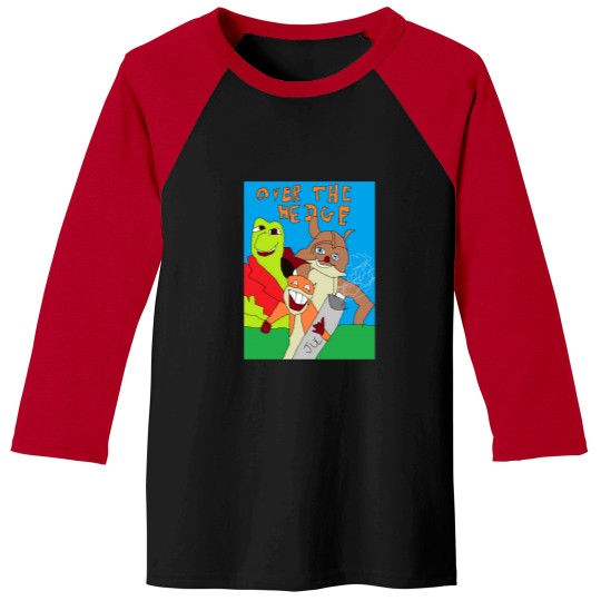 Discover Over The Hedge Ms Paint Artwork Baseball Tees