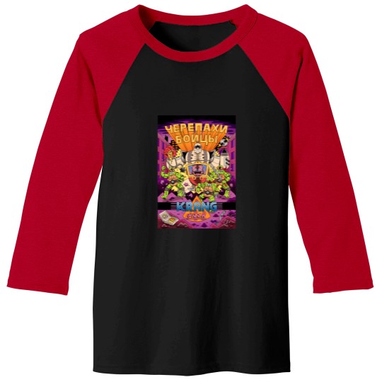 Discover Krang Pizza Baseball Tees