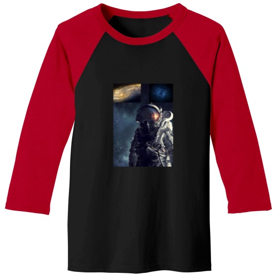 Discover Astronaut Cosmic Sound And Astronaut SPACE PLANET Galaxy universe MUSIC COOL TRENDY DESIGNS Baseball Tees