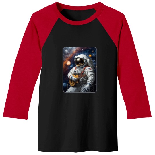 Discover Cosmic Sound Classic Astronaut Classic Baseball Tees
