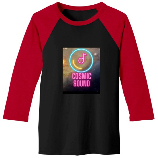 Discover Cosmic Sound Graphic  Essential Baseball Tees