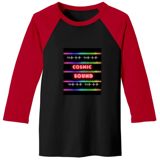 Discover Cosmic Sound Art design Essential Baseball Tees