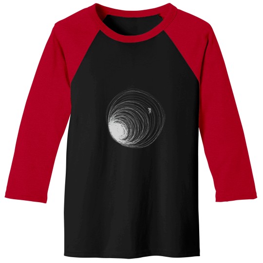 Discover Black Hole Astronauts Lost in Space by Tobe Fonseca Baseball Tees