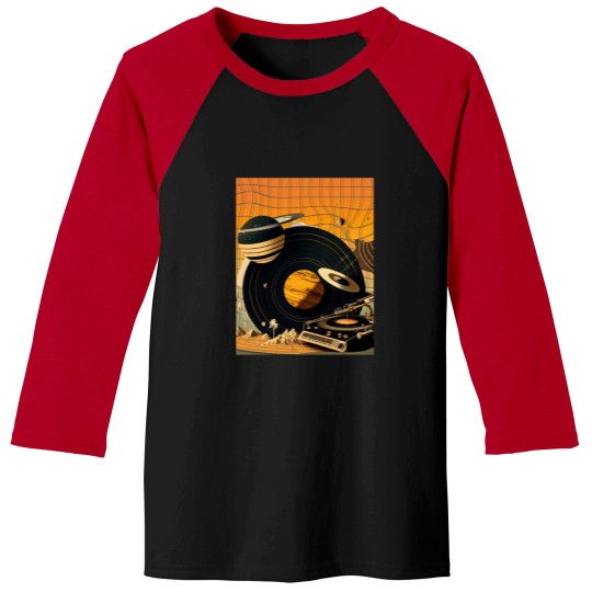 Discover Cosmic Sound - Vibrant and Unique Artwork for Cosmic Music Lovers Classic Baseball Tees