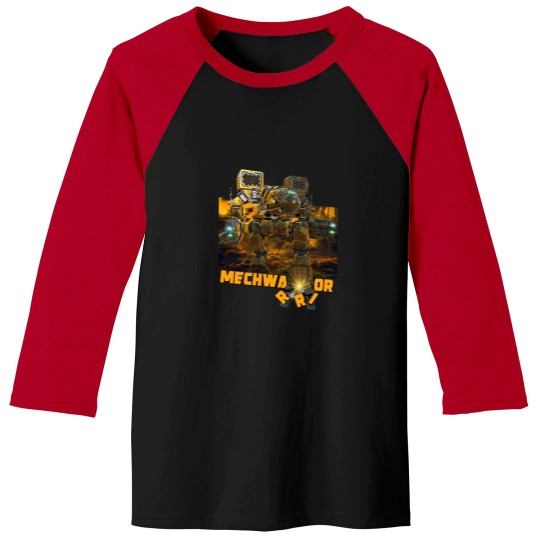 Discover Mechwarrior Battletech. MWO. All Systems Nominal. Popout 3D Design V1 Baseball Tees