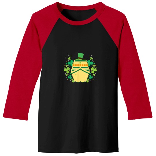 Discover Shamrock Cruise Ship Ireland Flag St Patrick 39 Baseball Tees