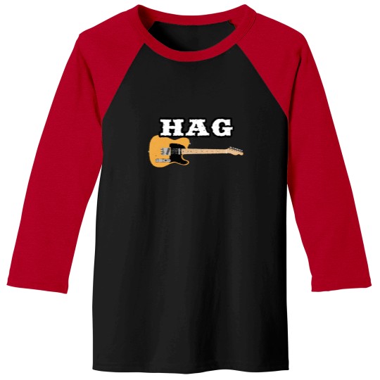 Discover Merle Haggard HAG Telecaster Baseball Tees