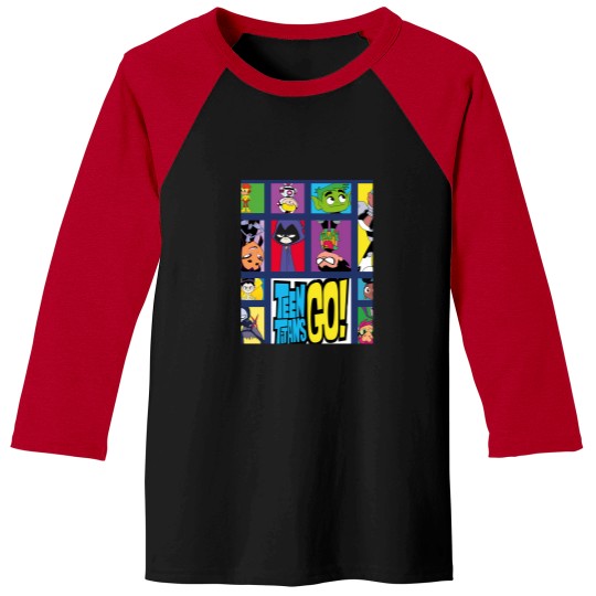 Discover Teen Titans 5842 Baseball Tees