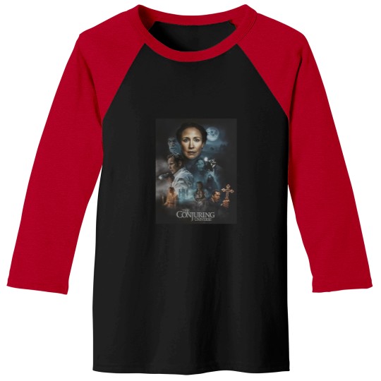 Discover The Conjuring Valak Horor Movies Baseball Tees
