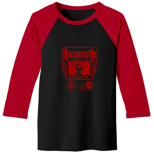 Discover Vintage 1978 Nazareth Expect No Mercy tour concert Baseball Tees