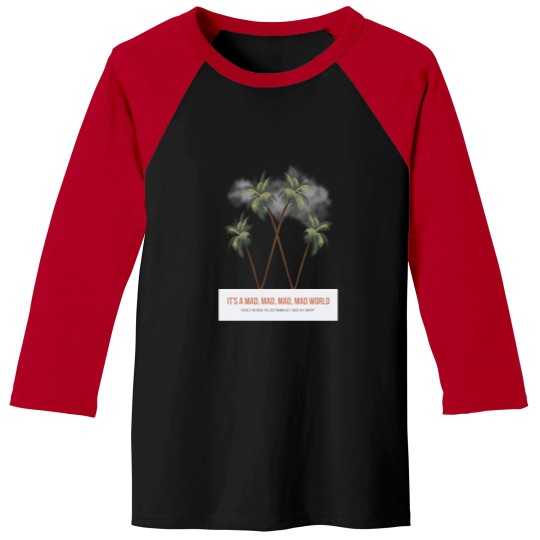 Discover Mad World Alternative Movie Poster Baseball Tees