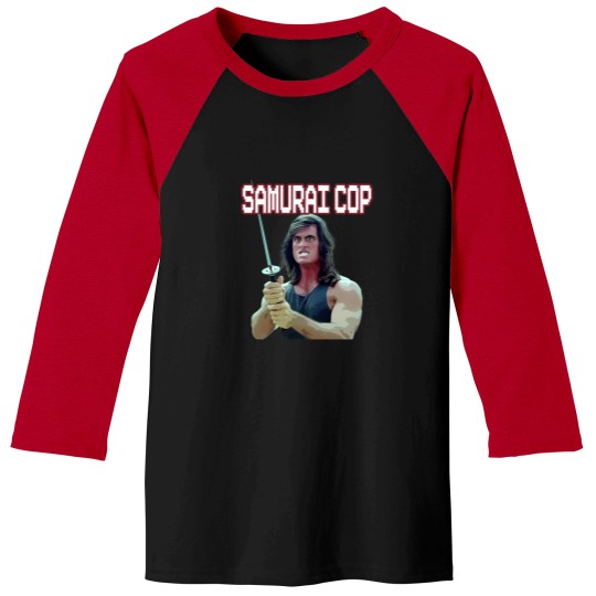 Discover Samurai Cop Baseball Tees