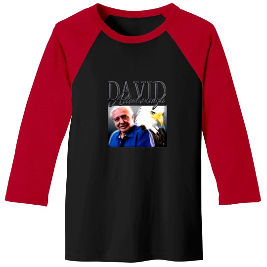 Discover David Attenborough  1 Baseball Tees