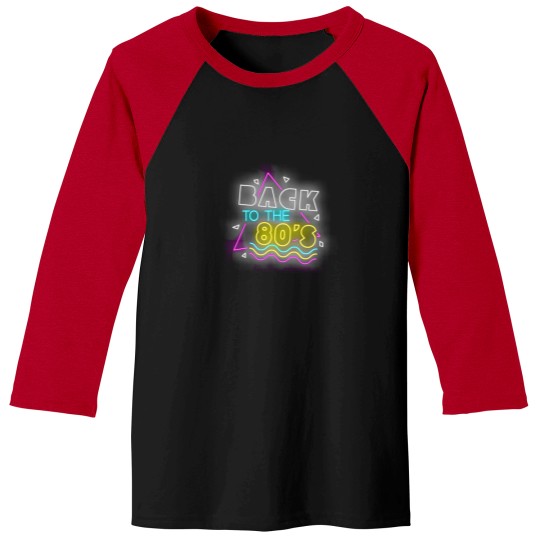 Discover Pattern 80'S Back To The 80'S Baseball Tees