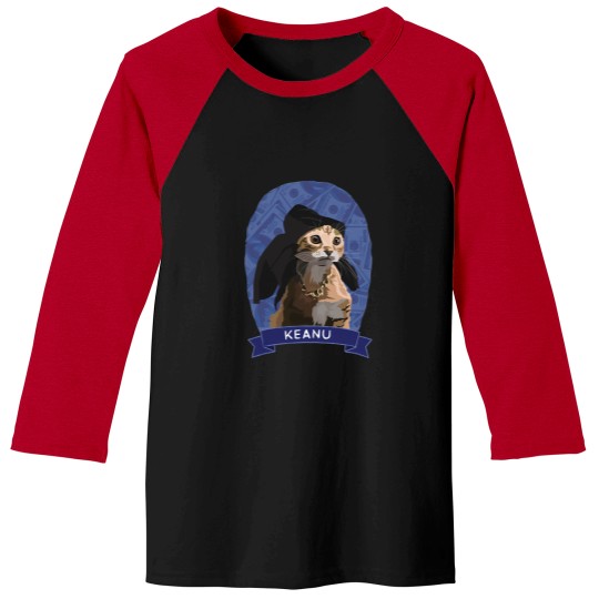 Discover Keanu Cats Of Cinema Baseball Tees