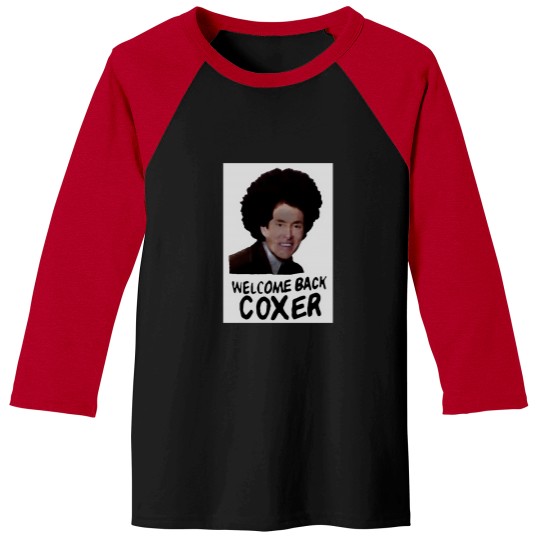 Discover Scrubs Welcome Back Coxer Baseball Tees