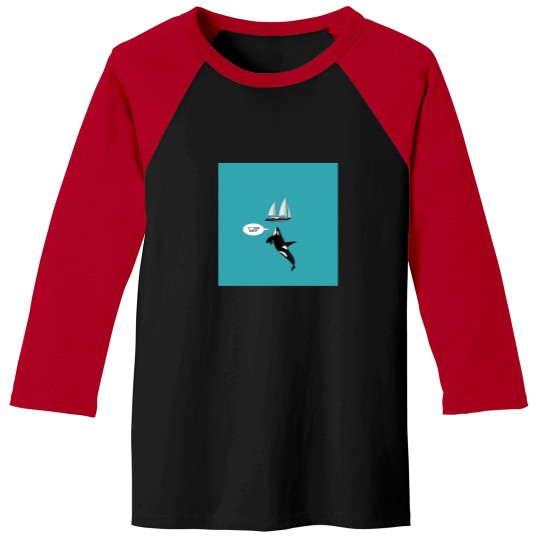 Discover The Orca Attack F   Them Boats Baseball Tees
