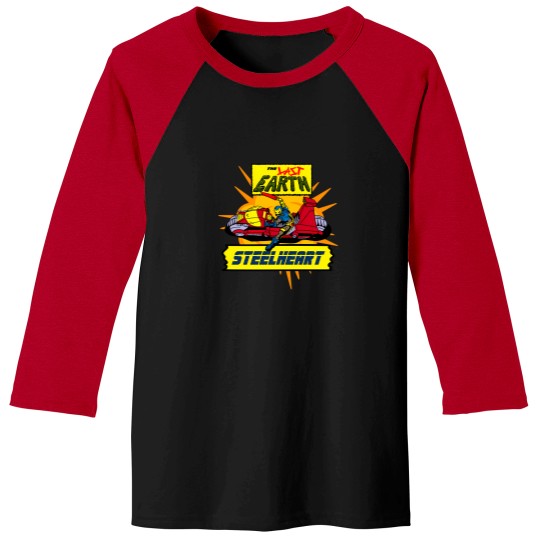 Discover The Last Earth Steelheart Baseball Tees