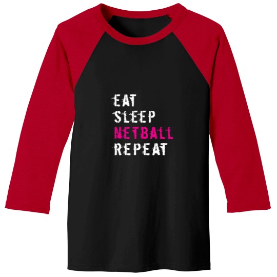 Discover Netball Baseball Tees