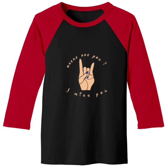 Discover Yo Where are you Rock B-182  (3) Baseball Tees