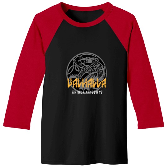 Discover Viking - Viking Valhalla Designs Baseball Tees