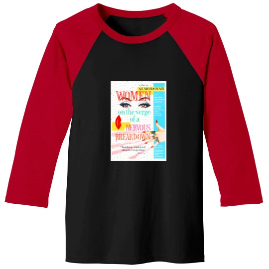 Discover Women On The Verge Of A Nervous Breakdown Poster 1 Baseball Tees