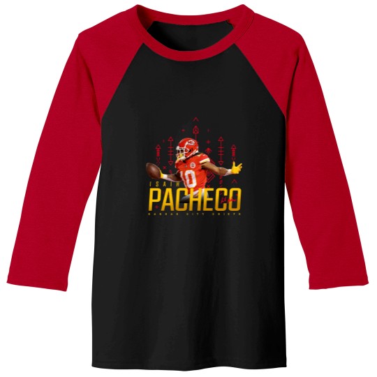 Discover isiah Pacheco Essential Baseball Tees