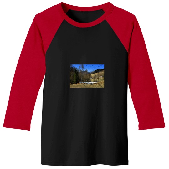 Discover Winter in Val Gardena Baseball Tees