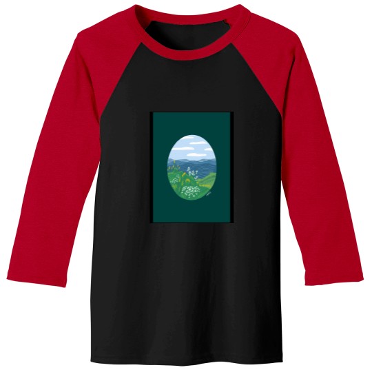 Discover Great Smoky Mountains Landscape 881 Baseball Tees