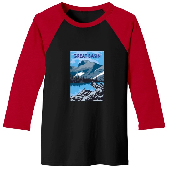 Discover Great Basin National Park Nevada Vintag e 3217 Baseball Tees