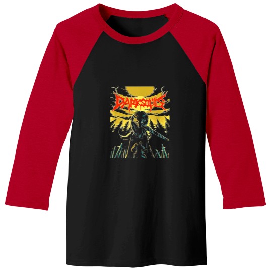 Discover Unofficial darks Souls metals Band Baseball Tees